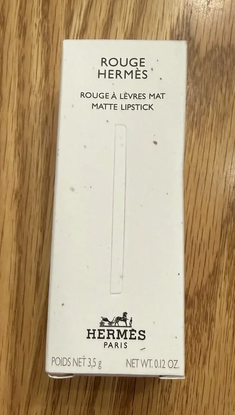 Hermès Rouge Hermès Matte Lipstick 68 Rouge Bleu Mat Full Size NIB w/ Box